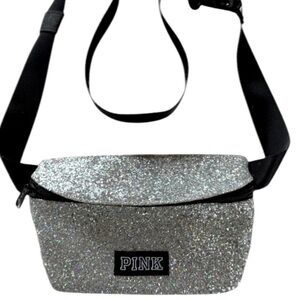 Victoria's Secret PINK Multi Bling Glitter Sparkle Fanny Pack Sling Bag